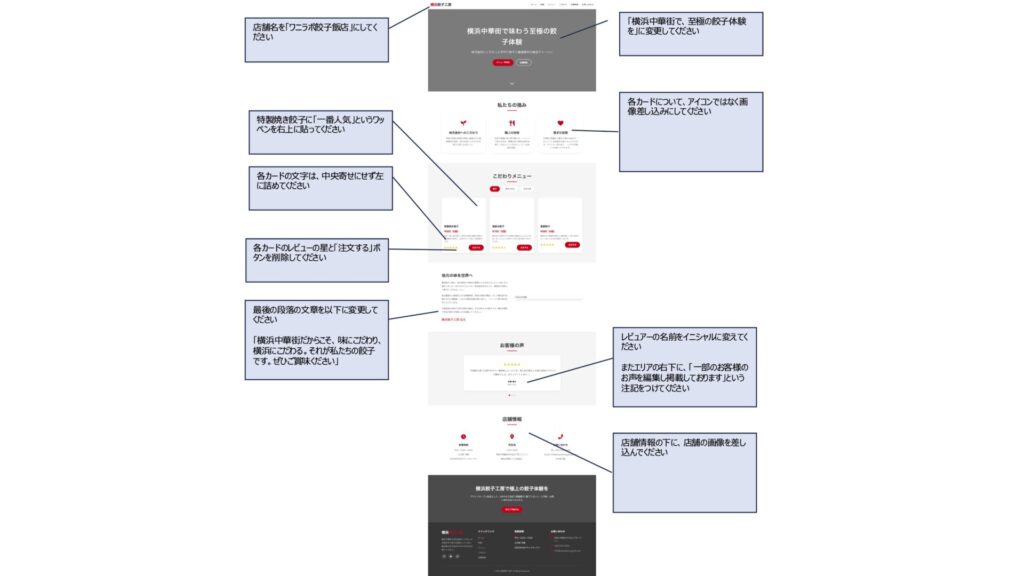 修正ポイント