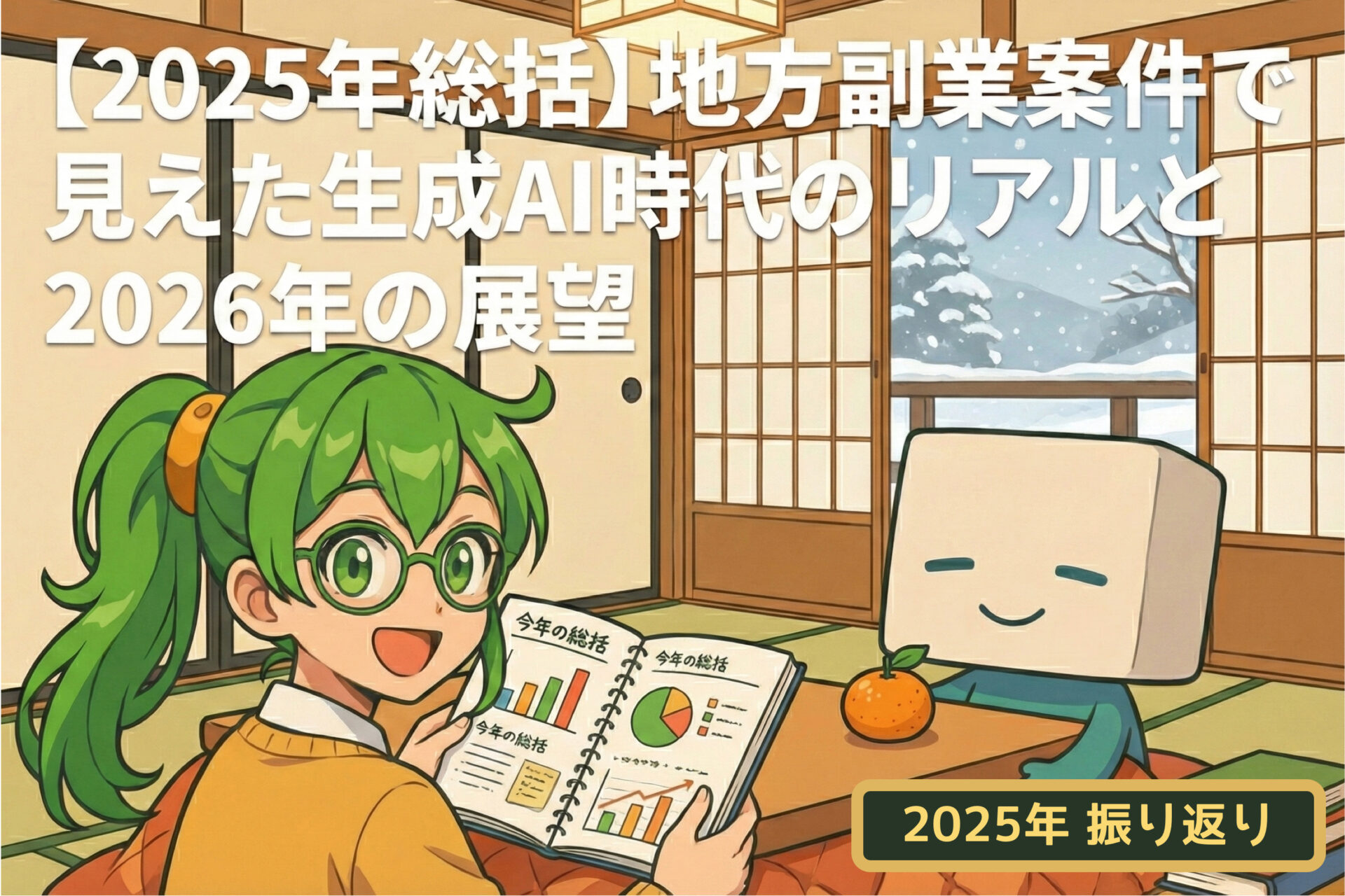 【2025年総括】地方副業案件で見えた生成AI時代のリアルと2026年の展望