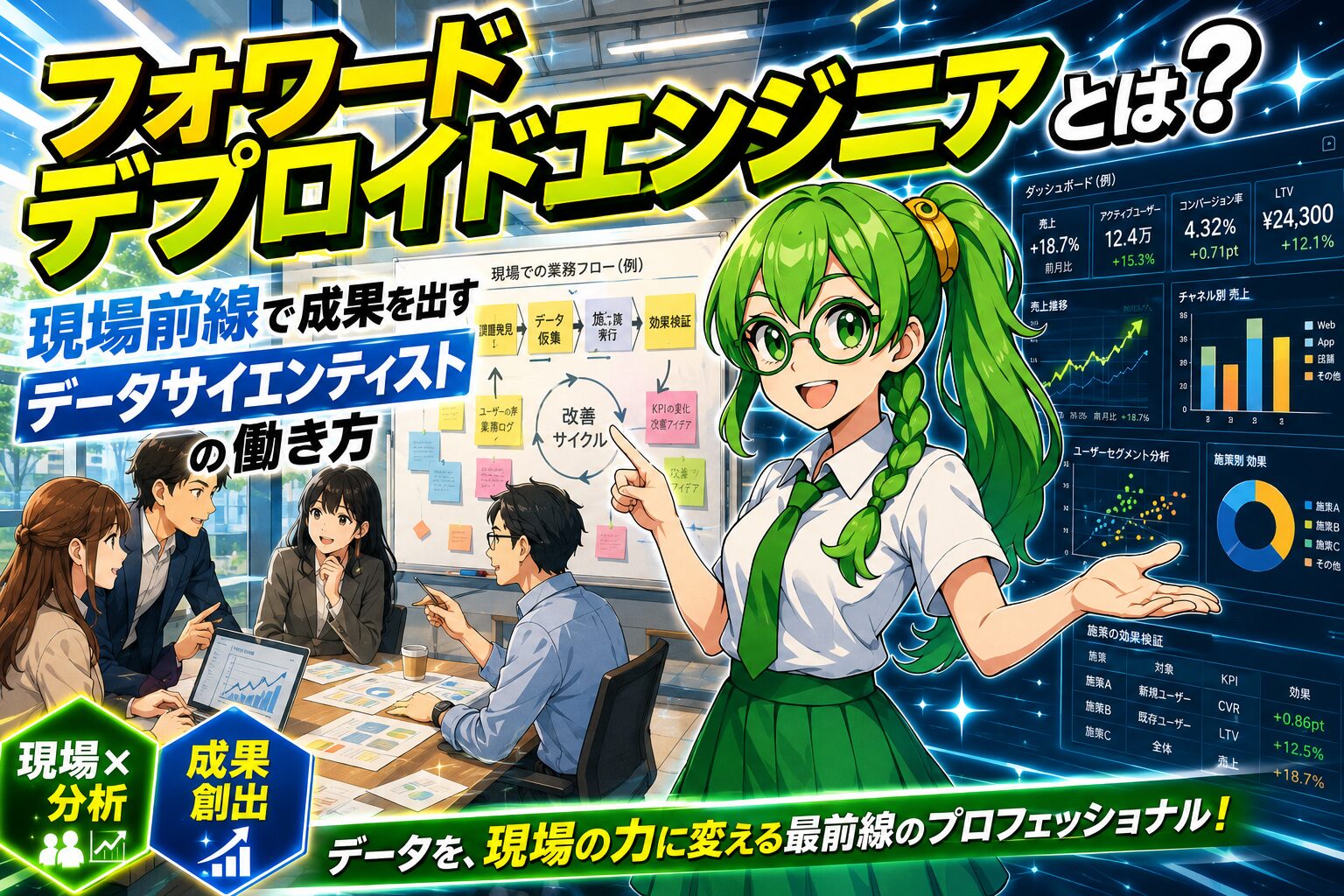 フォワードデプロイドエンジニアとは？現場前線で成果を出すデータサイエンティストの働き方