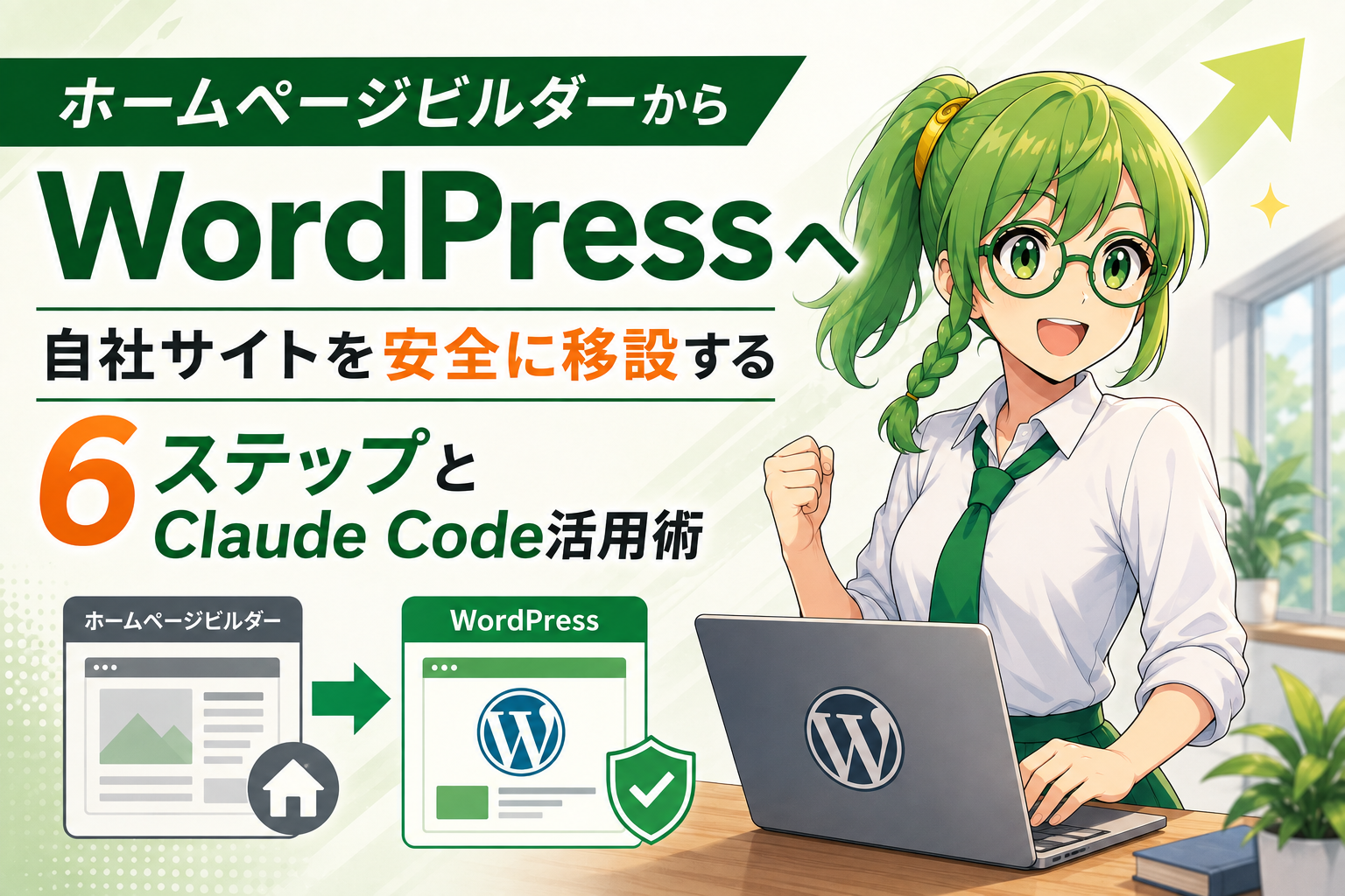 ホームページビルダーからWordPressへ｜自社サイトを安全に移設する6ステップとClaude Code活用術